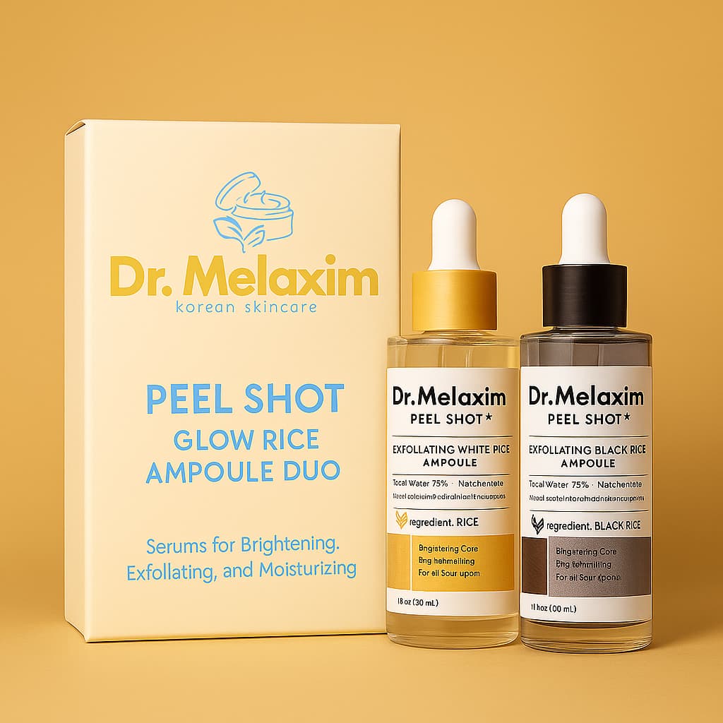Glow Rice Ampoule Duo - Brightening & Exfoliating Serum (2 x 80ml)